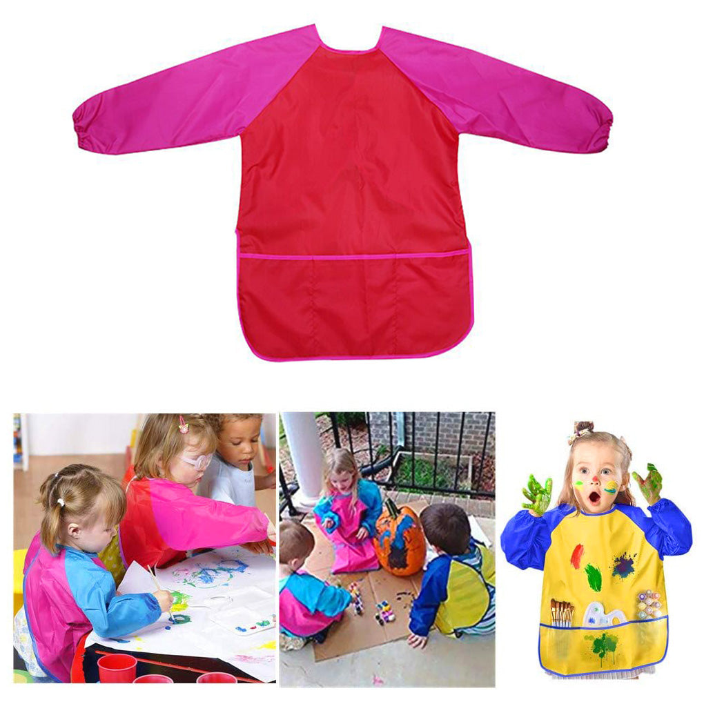 Children's Long Sleeve Waterproof Apron