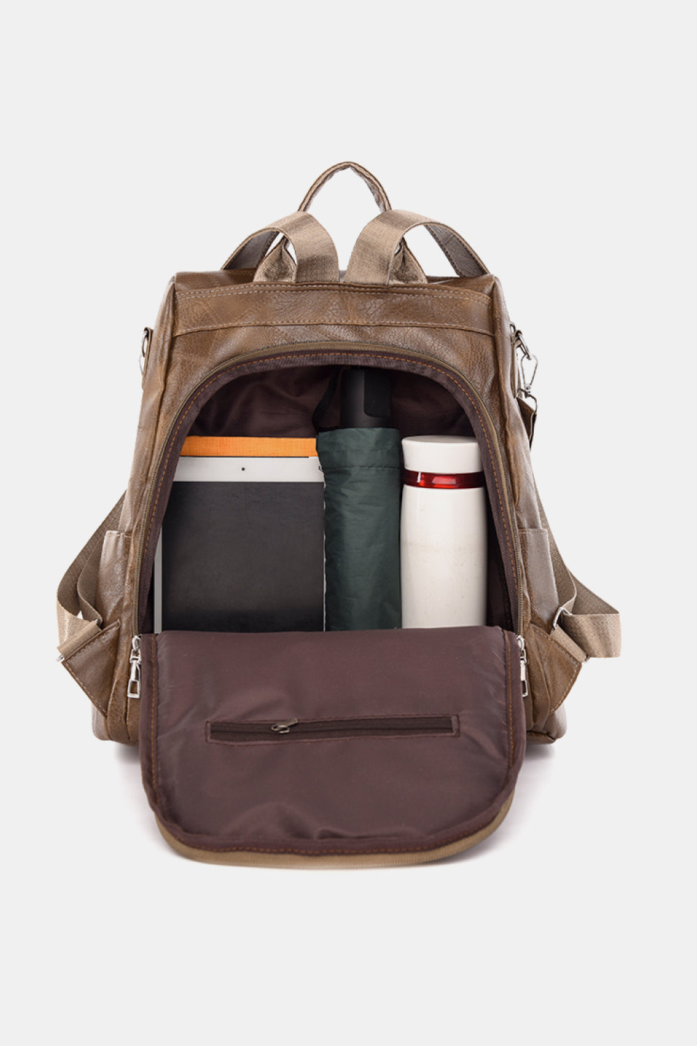 Vegan Leather Backpack