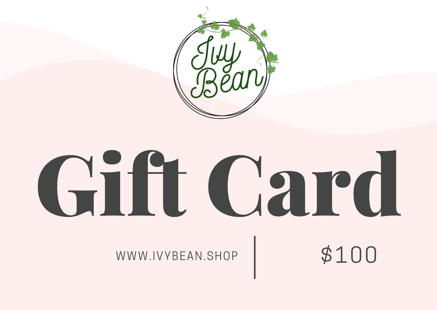 IvyBean.shop Gift Card