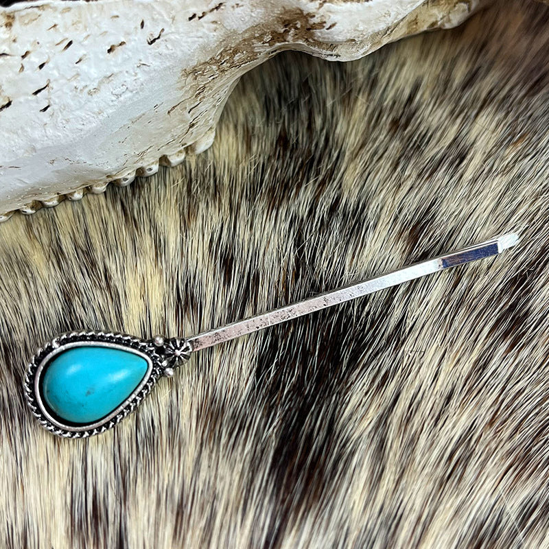 Turquoise Hairpin