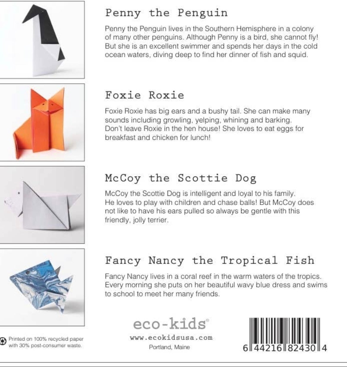 Animal Origami Kit